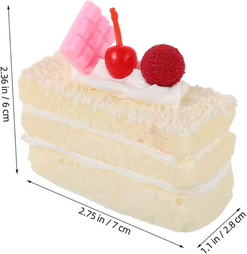 Lifelike Faux Food Display Prop Set of 3 for Photography Cafe Home Kitchen Decoration - Image 2